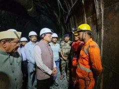 CM Dhami ने THDC टनल हादसे का ग्राउंड जीरो पर जाकर किया निरीक्षण, रेस्क्यू अभियान का लिया जायजा