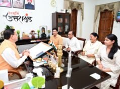 मुख्यमंत्री धामी से मिले शेफ केशव नेगी, सहयोग के लिए जताया आभार