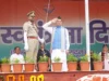 स्वतंत्रता दिवस पर मुख्यमंत्री श्री पुष्कर सिंह धामी ने परेड ग्राउंड में किया ध्वजारोहण