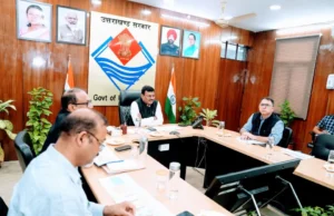 मुख्य सचिव की अध्यक्षता में हुई सड़क सुरक्षा को लेकर गठित अनुश्रवण समिति की बैठक