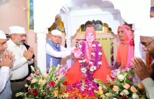 संत समाज का मार्गदर्शन धर्म, संस्कृति और राष्ट्र निर्माण की प्रेरणा : मुख्यमंत्री
