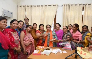 कोटद्वार क्षेत्रवासियों के साथ विधानसभा अध्यक्ष ऋतु खण्डूडी भूषण ने मनाया रक्षा बंधन