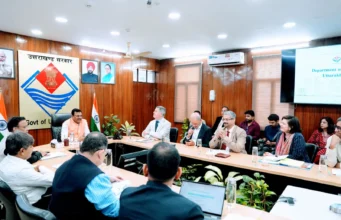 मुख्य सचिव से विश्व बैंक के एमडी एवं प्रतिनिधिमंडल की शिष्टाचार भेंट