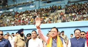 मुख्यमंत्री श्री पुष्कर सिंह धामी ने राष्ट्रीय खेल दिवस पर उत्तराखण्ड राज्य क्रीड़ा विश्वविद्यालय के प्रथम चरण के निर्माण कार्यों का किया शिलान्यास