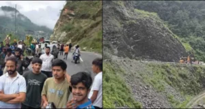 चमोली में बारिश का कहर: दो हाईवे भूस्खलन से बंद, बदरीनाथ-हेमकुंड के यात्री फंसे