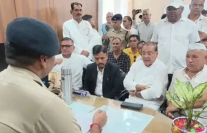 राहुल गांधी पर FIR के विरोध में कांग्रेस का हल्लाबोल, हल्द्वानी कोतवाली का किया घेराव