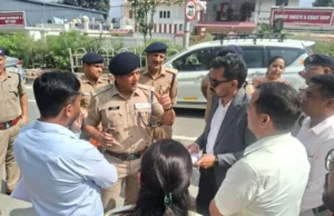 मोहब्बेवाला हादसों पर प्रशासन सख्त: डीएम-एसएसपी ने किया हाईवे का निरीक्षण