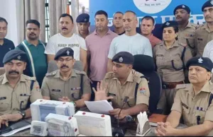हल्द्वानी में इंटरनेशनल साइबर क्राइम सिंडिकेट का पर्दाफाश, छह आरोपी गिरफ्तार