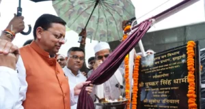 खटीमा में नगर वन ऑक्सीजन पार्क का मुख्यमंत्री ने किया लोकार्पण