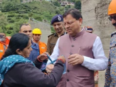 अहमदाबाद की धनगौरी बरोलिया ने सीएम धामी को भावुक पत्र के साथ भेजी राखी