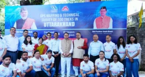 उत्तराखंड के 100 प्रमुख ट्रेकिंग रूट्स की होगी GPS/GIS मैपिंग, मुख्यमंत्री धामी ने अभियान दल को दिखाई हरी झंडी