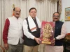 मुख्यमंत्री धामी से मध्य प्रदेश के कैबिनेट मंत्री राकेश शुक्ला ने की शिष्टाचार भेंट