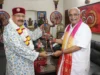 संघ के वरिष्ठ अखिल भारतीय प्रचारक भैय्याजी जोशी ने महाराज से भेंट कर उन्हें जन्मदिन की शुभकामनाएं दी