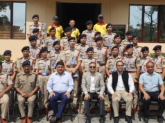 नार्थ ईस्टर्न पुलिस अकादमी(NEPA) के प्रशिक्षु अधिकारियों ने किया SDRF वाहिनी मुख्यालय का भ्रमण, आपदा प्रबंधन एवं रेस्क्यू कार्यप्रणाली की बारीकियों को जाना