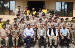 नार्थ ईस्टर्न पुलिस अकादमी(NEPA) के प्रशिक्षु अधिकारियों ने किया SDRF वाहिनी मुख्यालय का भ्रमण, आपदा प्रबंधन एवं रेस्क्यू कार्यप्रणाली की बारीकियों को जाना