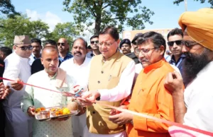 मुख्यमंत्री ने हल्दीघेरा, खटीमा में ₹7.23 करोड़ की लागत से निर्मित गौशाला का किया लोकार्पण