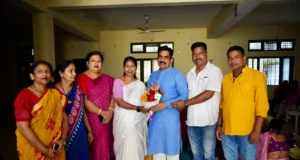 कुम्हार बाड़ा में ‘आंगन मिलन सेवा कार्यक्रम’ का आयोजन, गर्भवती महिलाओं की हुई गोद भराई