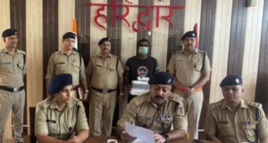 हरिद्वार जेल अधीक्षक को लॉरेंस बिश्नोई के नाम पर धमकी देने वाला आरोपी गिरफ्तार, तमंचा और कारतूस बरामद