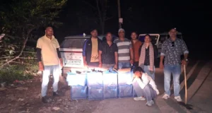 डिफेंस लेबल लगाकर लाई गई शराब की खेप, ऋषिकेश में क्रेटा कार से 10 पेटी अवैध शराब बरामद, एक गिरफ्तार