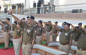 राष्ट्रीय एकता दिवस पर पुलिस लाइन में गूंजा एकता और अखंडता का संदेश, 48 पुलिसकर्मी सम्मानित