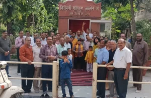 अग्रवाल धर्मशाला में साप्ताहिक महाआरती, सैकड़ों श्रद्धालु शामिल 18 अक्टूबर को जीएमएस रोड स्थित चौधरी फार्म में महाराजा अग्रसेन जयंती और नवरात्र उत्सव