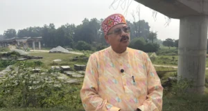महाराज ने भारत-नेपाल सीमा पर बन रहे ड्राई पोर्ट सहित चार लेन सड़क का किया निरीक्षण