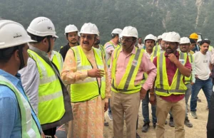 जमरानी बांध परियोजना का मंत्री सतपाल महाराज ने किया निरीक्षण, तय समय-सीमा में काम पूरा करने के निर्देश