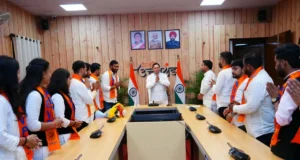 सीएम धामी से एबीवीपी के नवनिर्वाचित पदाधिकारियों ने की भेंट