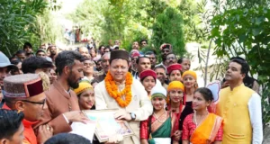 बर्नीगाड़ को 217 करोड़ की विकास योजनाओं की सौगात, मुख्यमंत्री धामी ने राजकीय महाविद्यालय का किया शुभारंभ