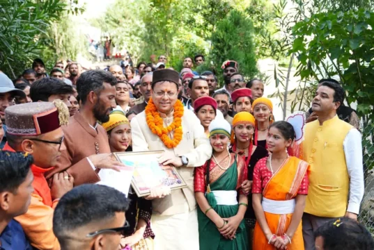 बर्नीगाड़ को 217 करोड़ की विकास योजनाओं की सौगात, मुख्यमंत्री धामी ने राजकीय महाविद्यालय का किया शुभारंभ
