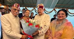 महाराज ने नवनियुक्त राज्यपाल डॉ. ढाल सिंह बिसेन से की शिष्टाचार भेंट