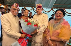 महाराज ने नवनियुक्त राज्यपाल डॉ. ढाल सिंह बिसेन से की शिष्टाचार भेंट