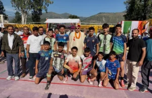 सिमोग में दशहरा पर्व समारोह में शामिल हुए संस्कृति मंत्री महाराज