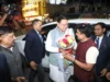 विधानसभा सत्र के सफल संचालन के बाद ऋषिकेश पहुँचे माननीय मुख्यमंत्री महोदय का नटराज चौक पर भव्य स्वागत