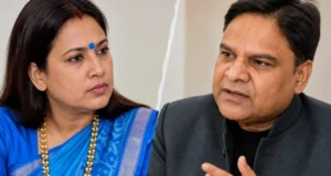 रेखा आर्य के आरोपों पर पति गिरधारी लाल साहू का पलटवार, बोले- मैंने ही सड़क से उठाकर मंत्री बनाया