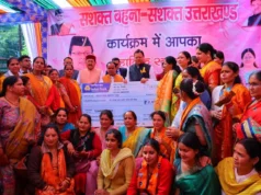 श्रीनगर में मुख्यमंत्री धामी का भव्य स्वागत, 9.13 करोड़ की 9 विकास योजनाओं की दी सौगात