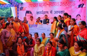 श्रीनगर में मुख्यमंत्री धामी का भव्य स्वागत, 9.13 करोड़ की 9 विकास योजनाओं की दी सौगात